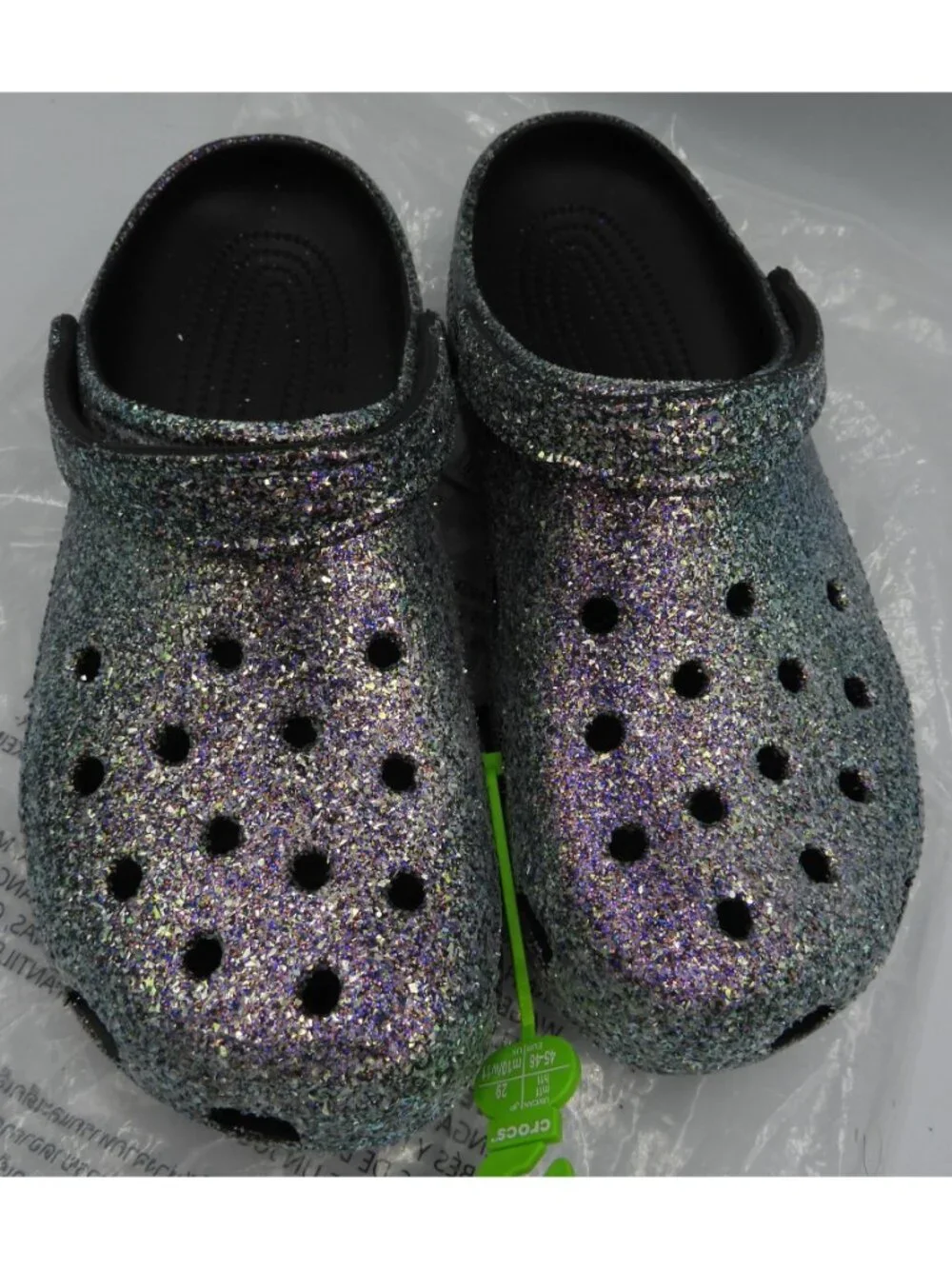 Crocs Classic Glitter Clog Limited Edition 205942-0C4 - Men’s 11